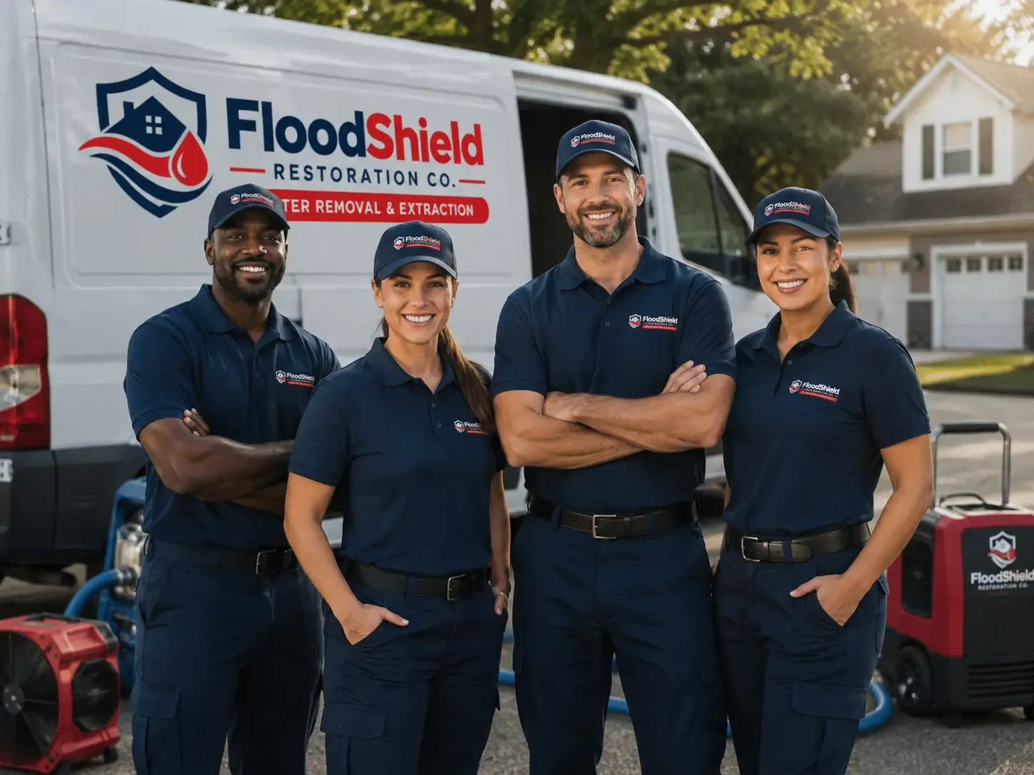 Flood Damage Restoration company in Dolphin, VA